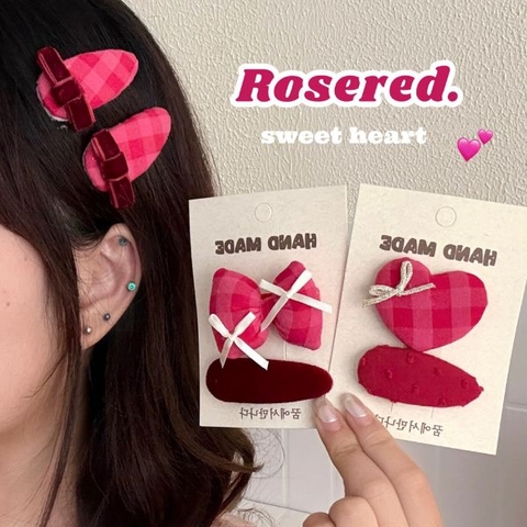 [ Set 10 Vỉ ] Kẹp Tóc [ Vỉ 2 Cái ] - 17198