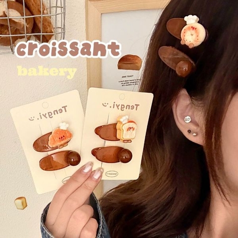 [ Set 12 Vỉ ] Kẹp Tóc [ Vỉ 2 Cái ] - 17217