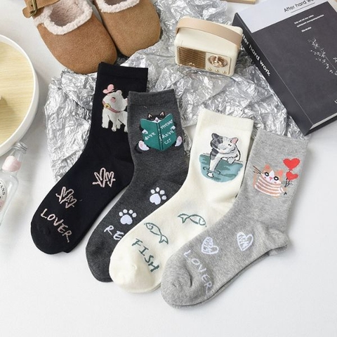 [ Set 10 Đôi ] Vớ [ Polyester ] - 17347