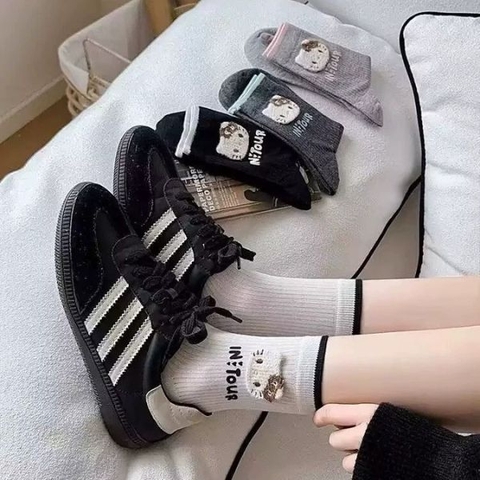 [ Set 12 Đôi ] Vớ [ Polyester ] - 17379