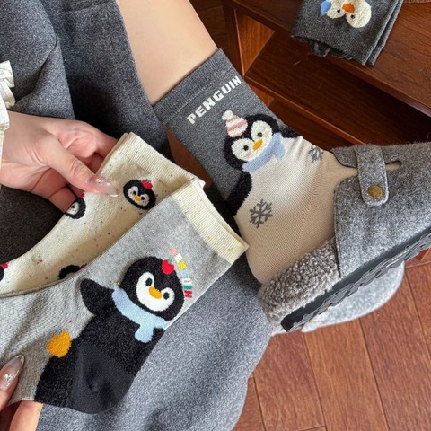 [ Set 6 Đôi ] Vớ [ Cotton ] - 17404