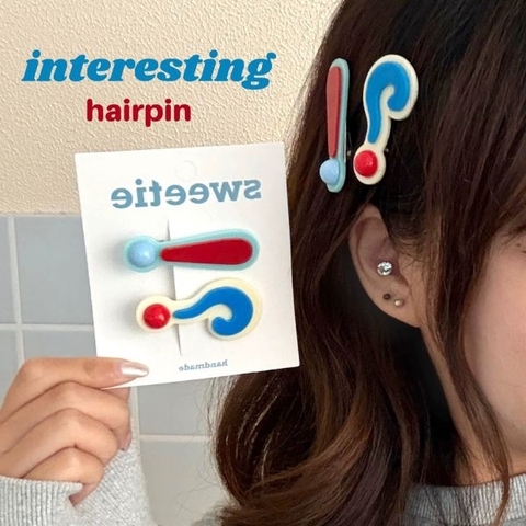 [ Set 5 Vỉ ] Kẹp Tóc [ Vỉ 2 Cái ] - 17414