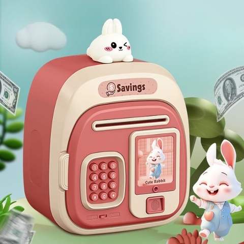 [ Set 2 Cái ] Hộp Tiết Kiệm [ Vân Tay ] -  17533