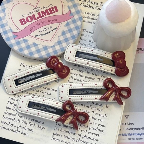 [ Set 50 Cái ] Kẹp Tóc Hello Kitty - 17743