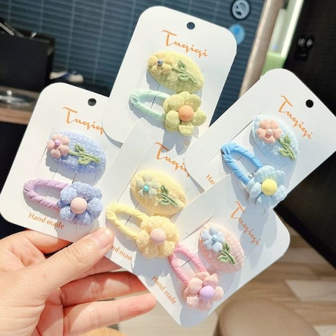 [ Set 10 Vỉ ] Kẹp Tóc - 17752