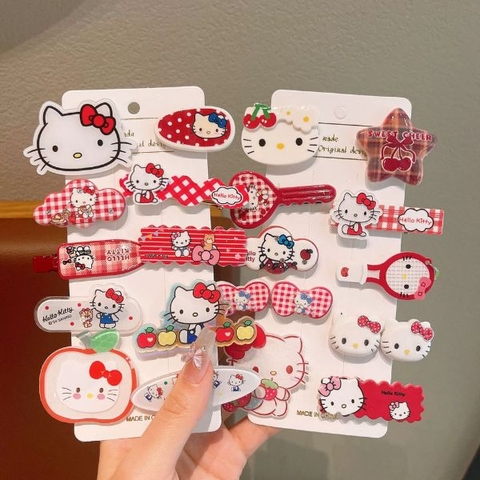 [ Set 5 Vỉ ] Kẹp Tóc - 17779