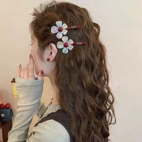 [ Set 10 Cái ] Kẹp Tóc Xà Cừ - 17952