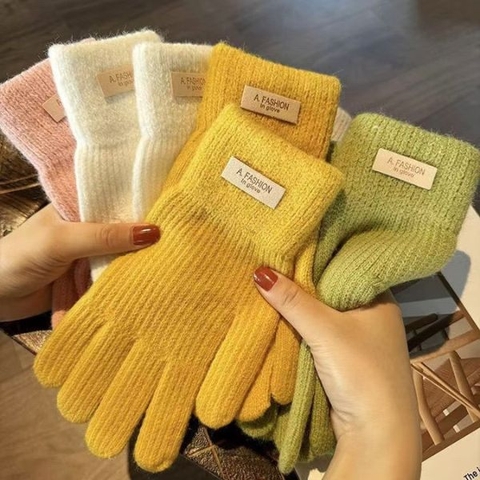 [ Set 6 Đôi ] Găng Tay Len - 18089