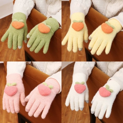 [ Set 6 Đôi ] Găng Tay Len - 18078