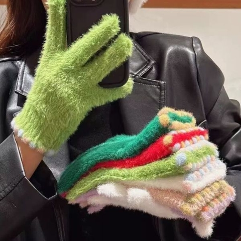 [ Set 6 Đôi ] Găng Tay Len - 18085