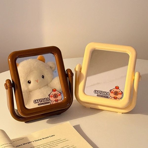 [ Set 5 Cái ] Gương Để Bàn Capybara - 18061