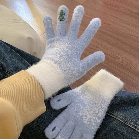 [ Set 6 Đôi ] Găng Tay Len - 18071