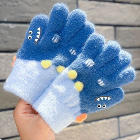 [ Set 6 Đôi ] Găng Tay Len [ Trẻ Em 3 - 8 Tuổi ] - 18073