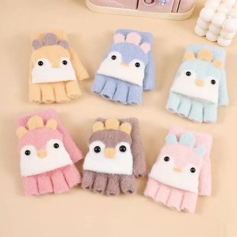 [ Set 6 Đôi ] Găng Tay Len [ Trẻ Em 4 - 10 Tuổi ] - 18074