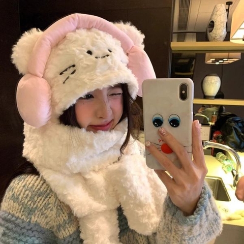 [ Set 2 Cái ] Nón Len Trùm Đầu - 18165