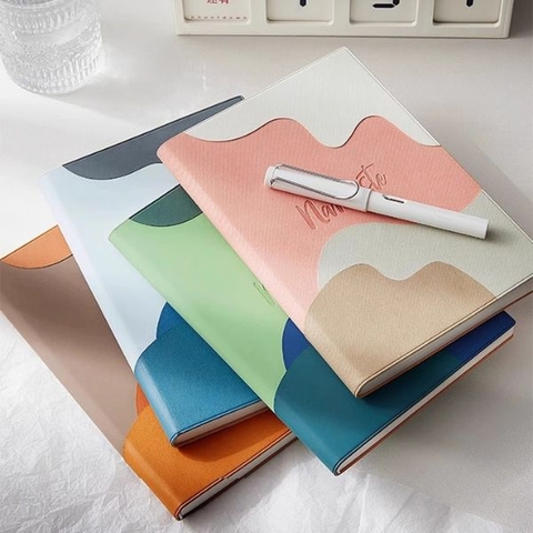 [ Set 4 Quyển ] Sổ Ghi Chép Cao Cấp [ A5 / Giấy 80G / 200 Trang ] - 18278