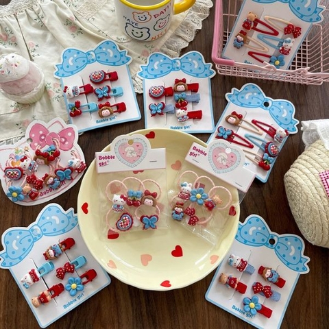 [ Set 6 Vỉ ] Kẹp Tóc - 18299