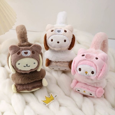 [ Set 4 Cái ] Bịt Tai Len Sanrio - 18322