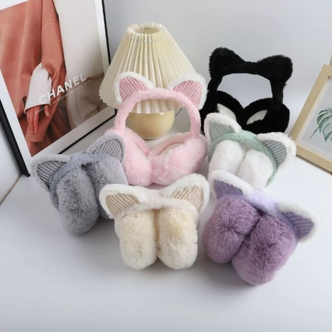 [ Set 4 Cái ] Bịt Tai Len - 18323