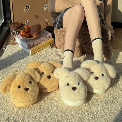 [ Set 2 Đôi ] Dép Bông - Đế Chống Trượt [ Size 40 Đến 45 ] - 18355