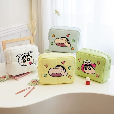 [ Set 2 Cái ] Túi Đựng Mỹ Phẩm Cu Shin - 18380