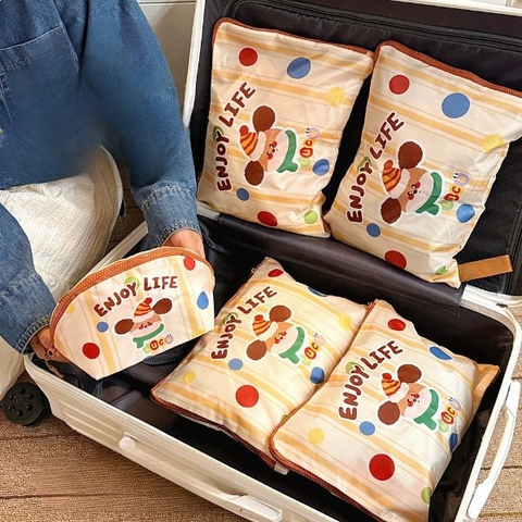 [ Set 5 Cái ] Túi Đựng Mỹ Phẩm - 18377