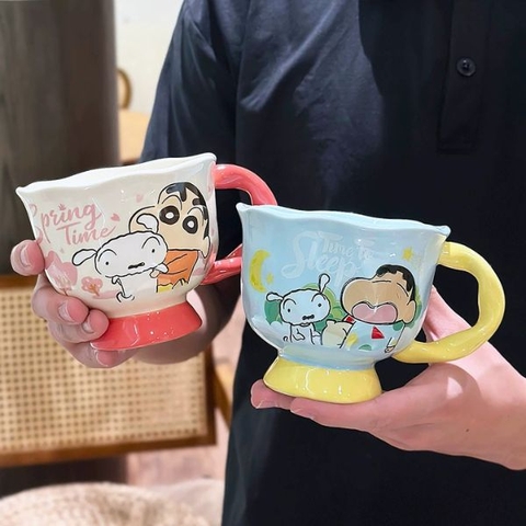 [ Set 2 Cái ] Ly Cốc Sứ Cu Shin [ Hộp Đẹp ] - 18388