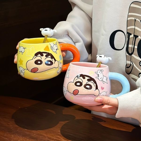 [ Set 2 Cái ] Ly Cốc Sứ Cu Shin - 18386