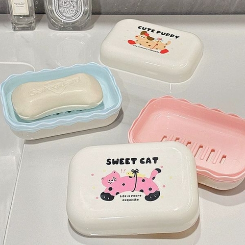 [ Set 6 Cái ] Hộp Đựng Xà Phòng - 18405