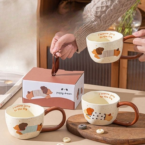 [ Set 2 Cái ] Ly Cốc Sứ - 18485