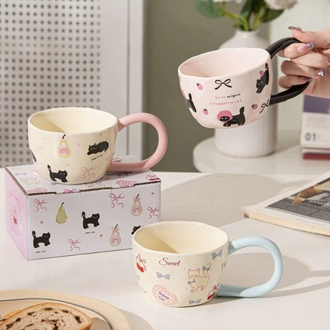 [ Set 2 Cái ] Ly Cốc Sứ - 18488