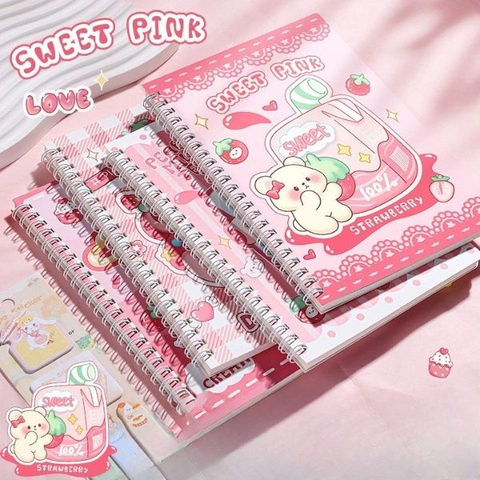 [ Set 20 Quyển ] Sổ Lò Xo [ A5 / 8 Mẫu ] - 19194