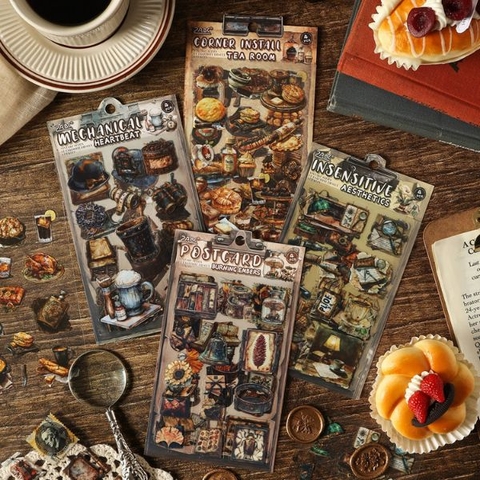 [ Set 12 Túi ] Sticker [ Túi 4 Tấm ] - 19446