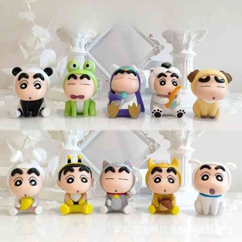 [ Set 10 Cái ] Tượng Cu Shin [ 5 > 6.6cm ] - 19557