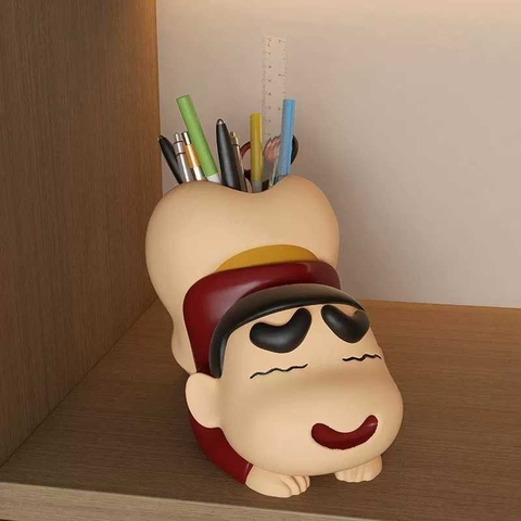 [ Set 2 Cái ] Tượng Cu Shin [ 18cm ] - 19548