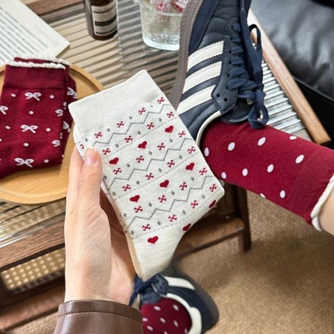 [ Set 10 Đôi ] Vớ [ Cotton / Có Tag Treo ] - 19731