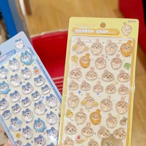[ Set 10 Túi ] Sticker Nổi Chiikawa - 19769