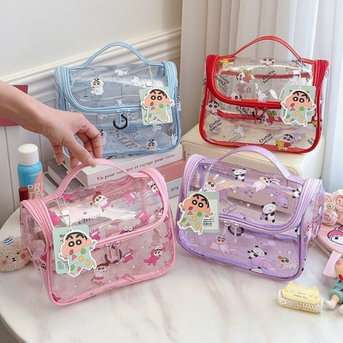 [ Set 2 Cái ] Túi Đựng Mỹ Phẩm Cu Shin [ 22*12*18cm ] - 19886