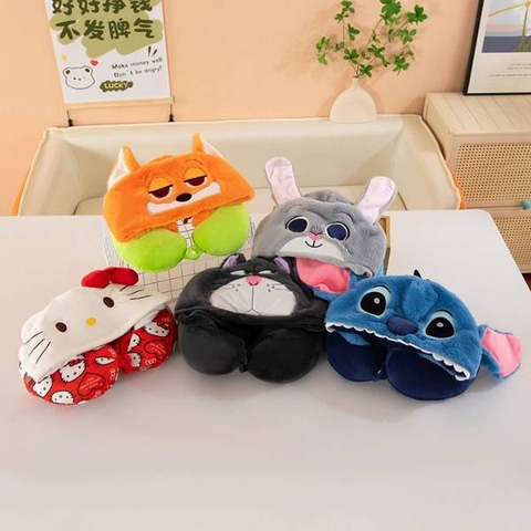 [ Set 2 Cái ] Gối Chữ U Zootopia - 19899