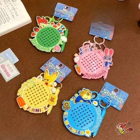 [ Set 4 Cái ] Móc Khoá Zootopia - 19901