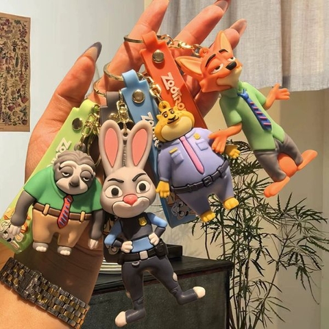 [ Set 10 Cái ] Móc Khoá Zootopia - 19926