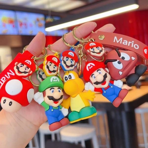 [ Set 10 Cái ] Móc Khoá Mario - 19920