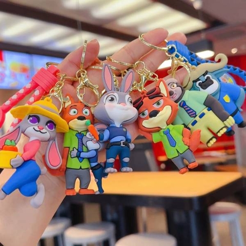 [ Set 10 Cái ] Móc Khoá Zootopia - 19917