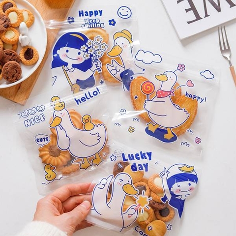 [ Set 100 Cái ] Túi Zip [ 13.5*13.5cm ] - 20011