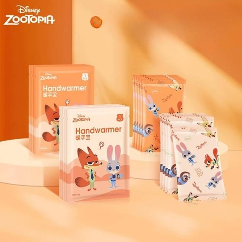 [ Set 100 Túi ] Sưởi Nóng Di Động Zootopia [ Dùng 1 Lần / Nóng Đến 8H ] - 20039
