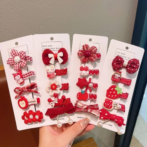 [ Set 10 Vỉ ] Kẹp Tóc - 20110