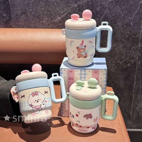 [ Set 2 Cái ] Bình Giữ Nhiệt [ 470ml / Inox 316 ] - 20176