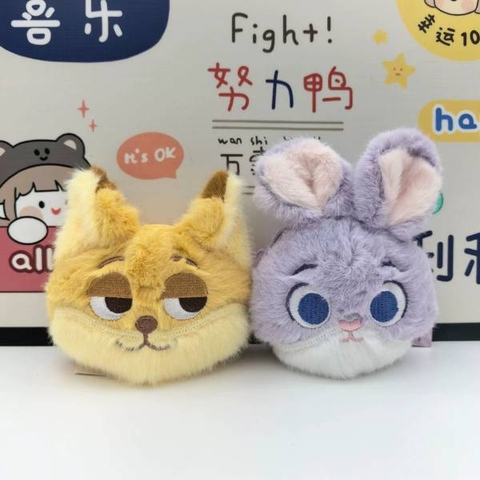 [ Set 5 Cái ] Móc Khoá Túi Zip Zootopia - 20161