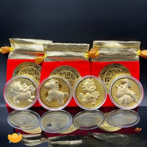 [ Set 50 Cái ] Đồng Xu Vàng - 20259