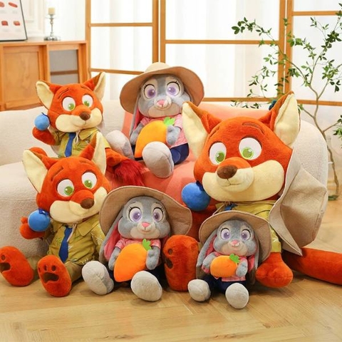 Gấu Bông Zootopia [ Size : 40/50/60/80cm / Mua Tối Thiểu 2 Con ] - 20281